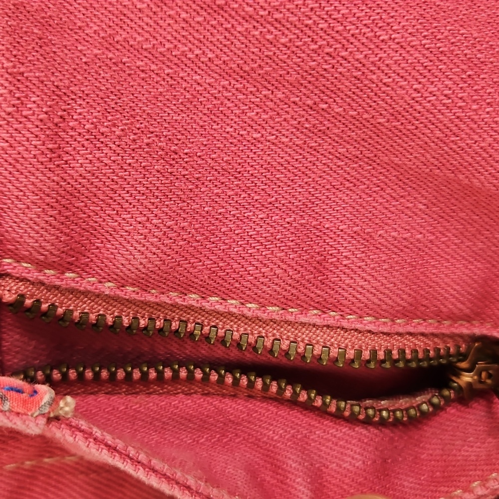 Boden Women's Pink Straight Denim Skirt Size 2R - Picture 7 of 11